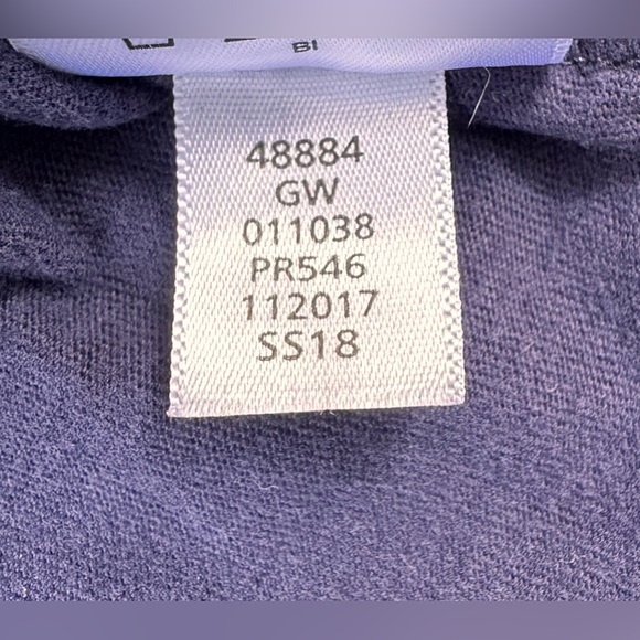 189. Kids Hanna Andersson Navy Blue Collared Short Sleeve T-Shirt - Picture 13 of 13